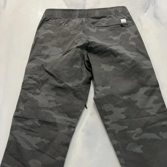 Vuori Ripstop Pants Womens X-Small Gray Green Camouflage Drawstring Hiking VW401 - Picture 5 of 8